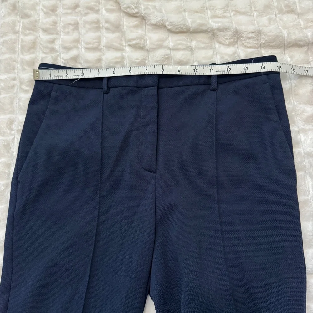 Theory 6 Navy Blue Dress Pants Slacks ~ Classic Career Capsule Pockets - Picture 5 of 9